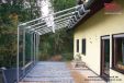 Terrassen Konstrucktion mit Ueberdachung