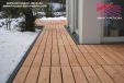 Umlaufterrasse mit Holzbelag