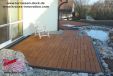 Terrasse mit Holzbelag