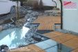 Umlauf Terrasse mit Holz Belag