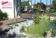 Gartenterrasse mit Holz Belag